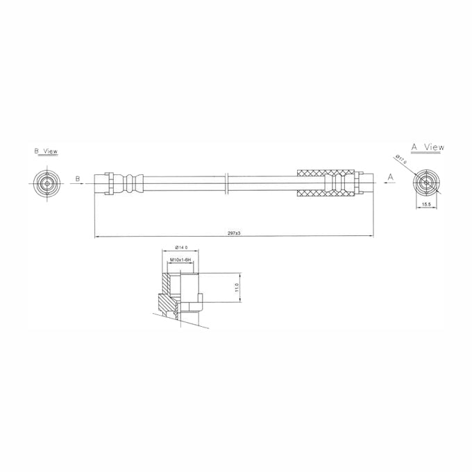 Protex Brake Hose H3052