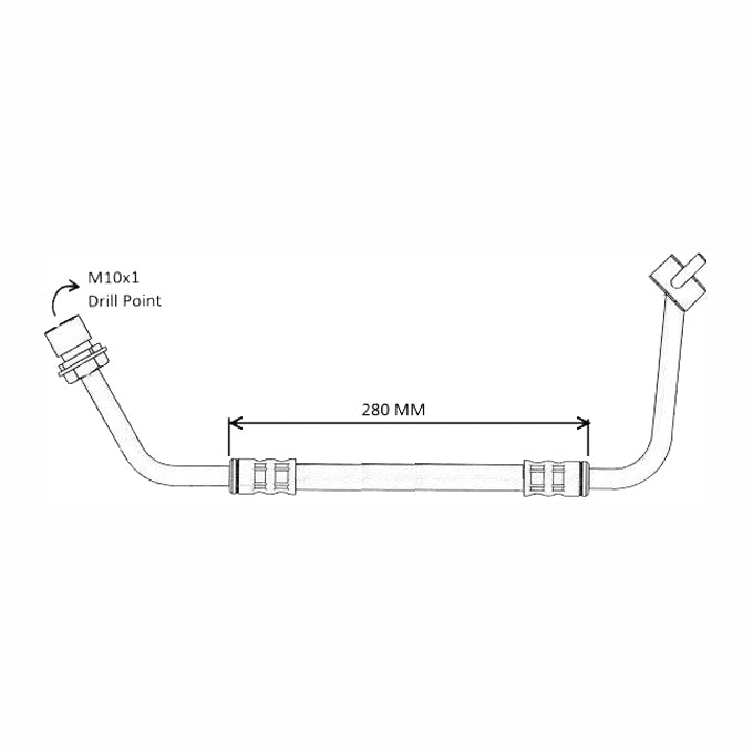 Protex Brake Hose H3071
