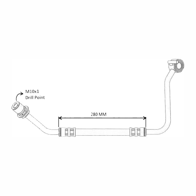 Protex Brake Hose H3072