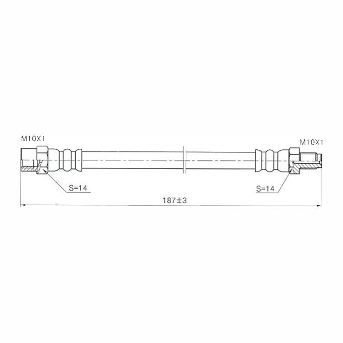 Protex Brake Hose H3133