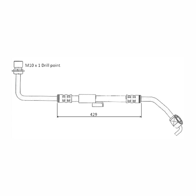 Protex Brake Hose H3156
