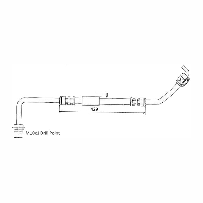 Protex Brake Hose H3157