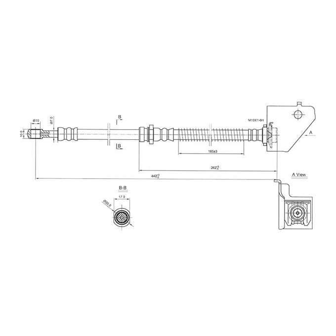 Protex Brake Hose H3193