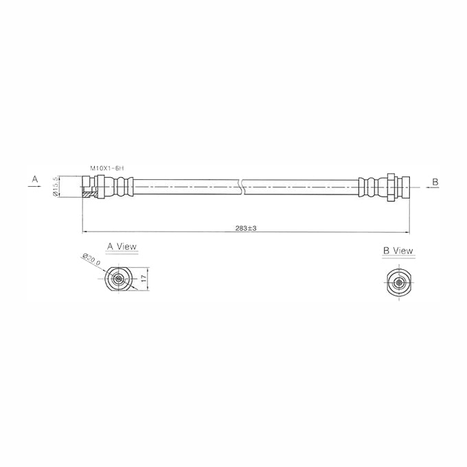 Protex Brake Hose H3514