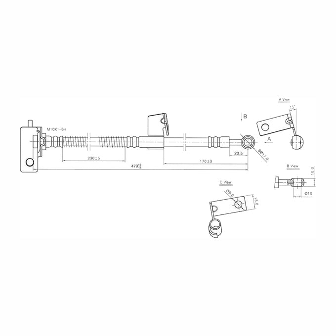 Protex Brake Hose H3528