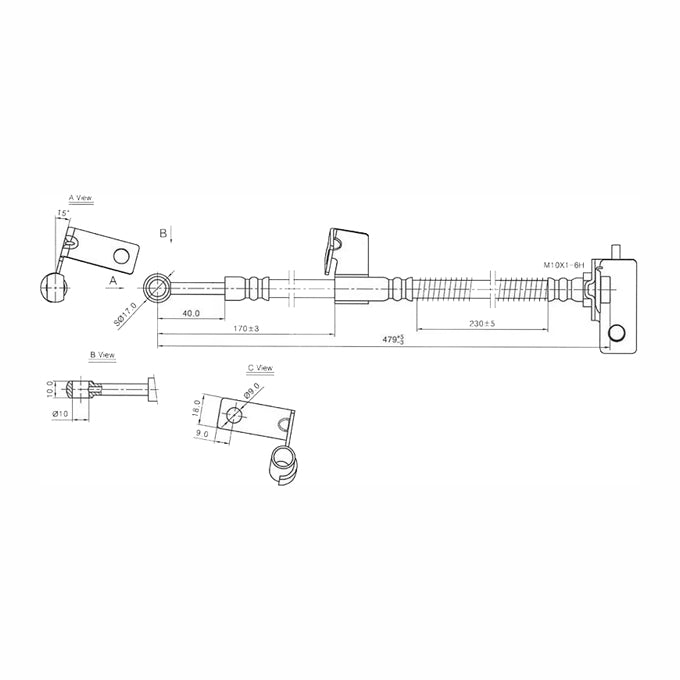 Protex Brake Hose H3529