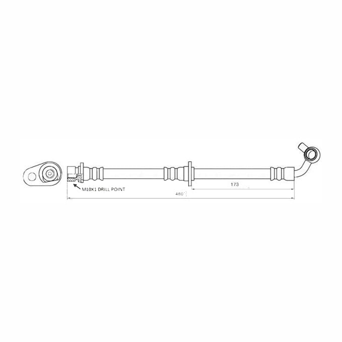 Protex Brake Hose H3836