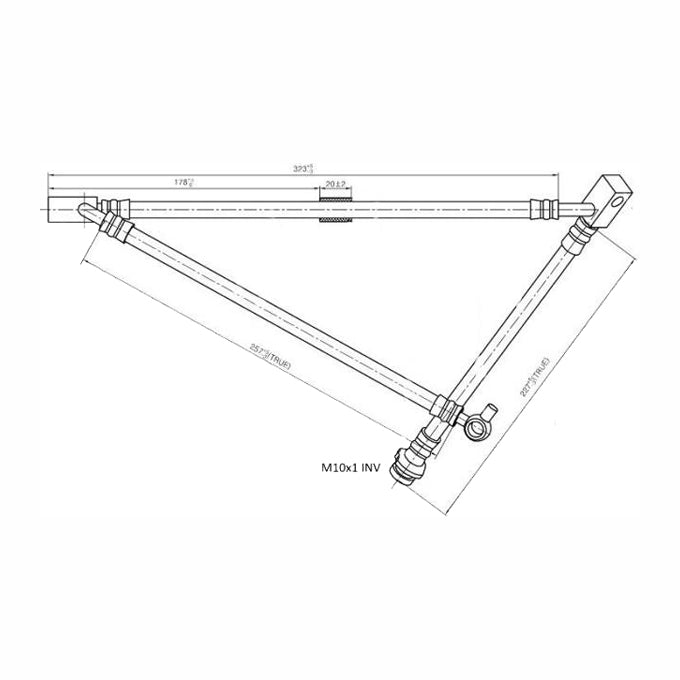 Protex Brake Hose H3849