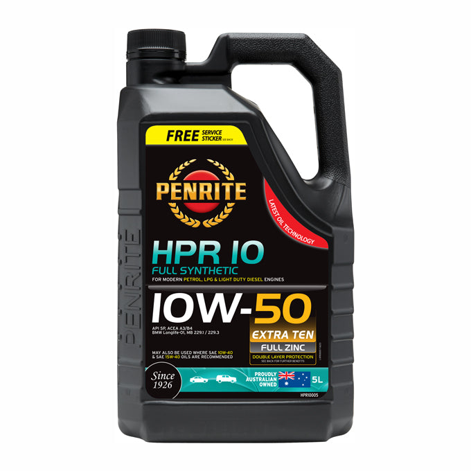 Penrite HPR 10 Full Synthetic 10W-50 5L - HPR10005
