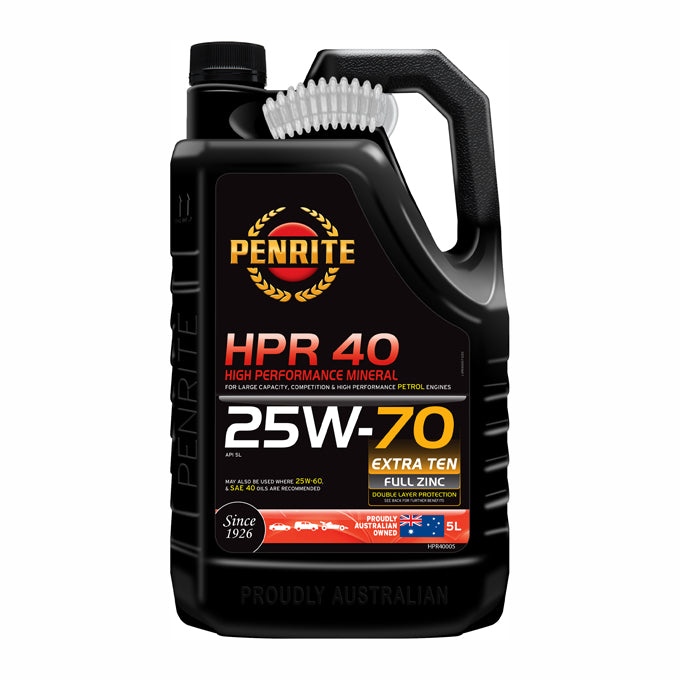 Penrite HPR 40 Mineral 25W-70 5L - HPR40005