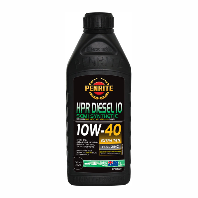 Penrite HPR Diesel 10 Semi Synthetic 10W-40 1L - HPRD10001
