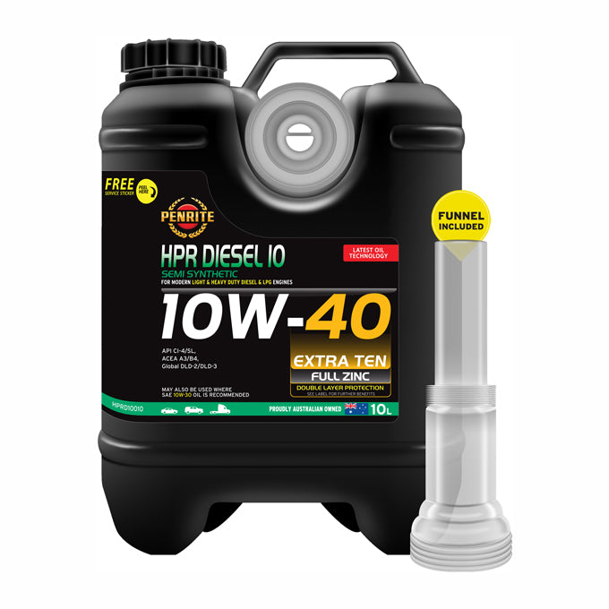 Penrite HPR Diesel 10 Semi Synthetic 10W-40 10L - HPRD10010