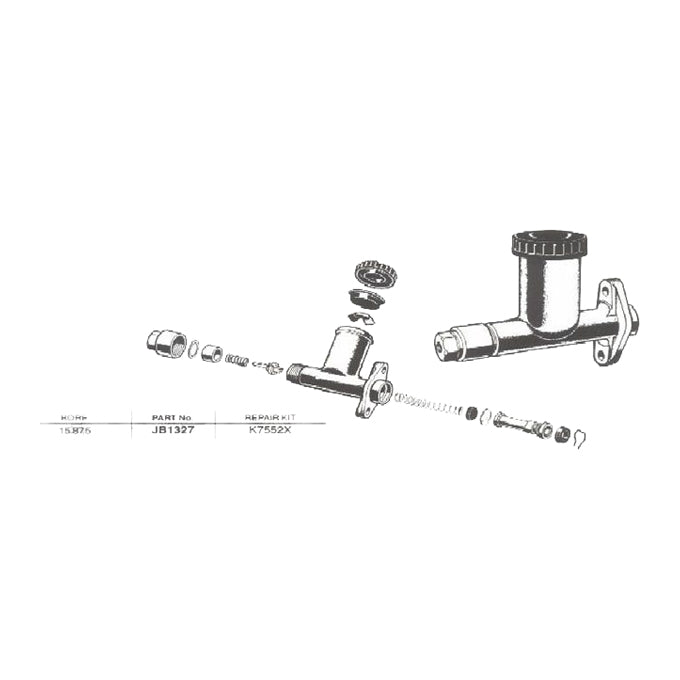 Protex Brake Master Cylinder JB1327