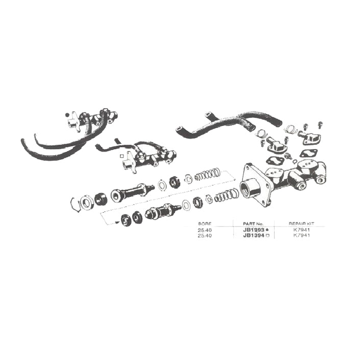 Protex Brake Master Cylinder JB1394