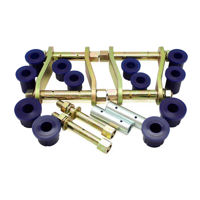 SuperPro Leaf Spring Greasable Shackle and Bush Kit KIT096SK