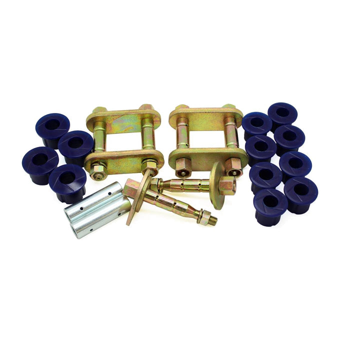 SuperPro Leaf Spring Greasable Shackle and Bush Kit KIT136SK