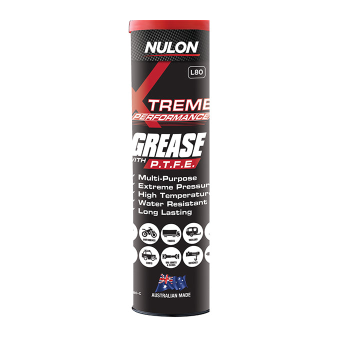 Nulon Xtreme Performance Grease with PTFE 450g Cartridge - L80-C