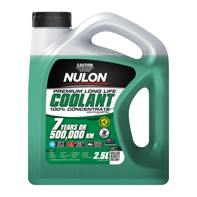 Nulon Green Premium Long Life Coolant Concentrate 2.5L - LL2.5