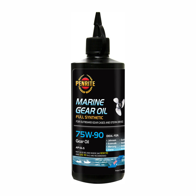 Penrite Marine Gear Oil Full Synthetic 75W-90 500mL - MAR75900005