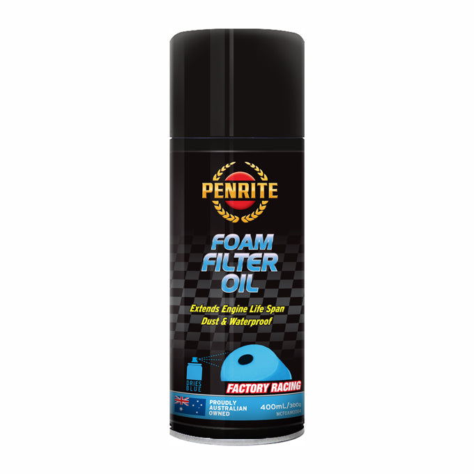 Penrite Foam Filter Oil Aerosol 400mL - MCFOAM0004