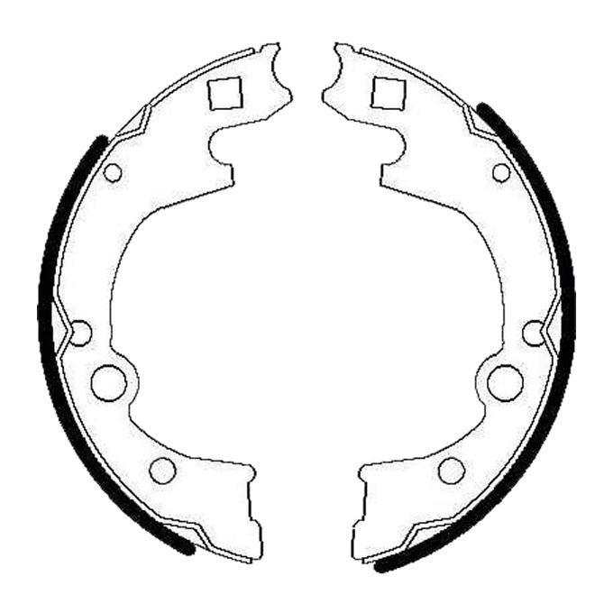 Protex Brake Shoes N1588