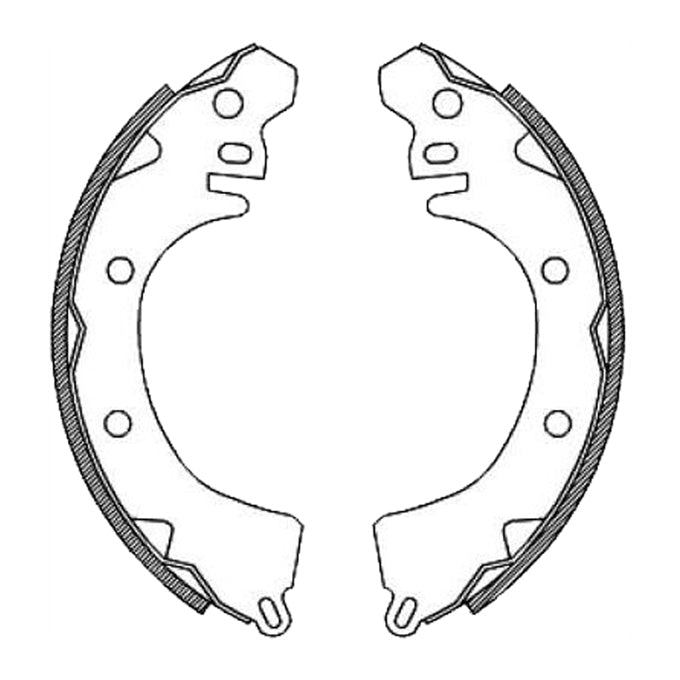 Protex Brake Shoes N1592