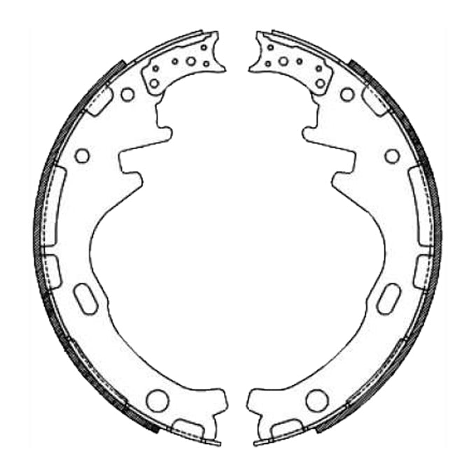 Protex Brake Shoes N1612
