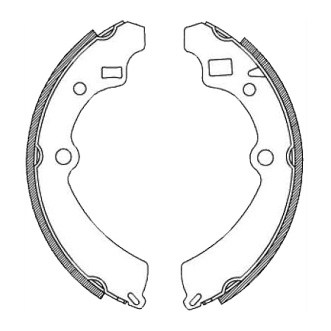 Protex Brake Shoes N1617