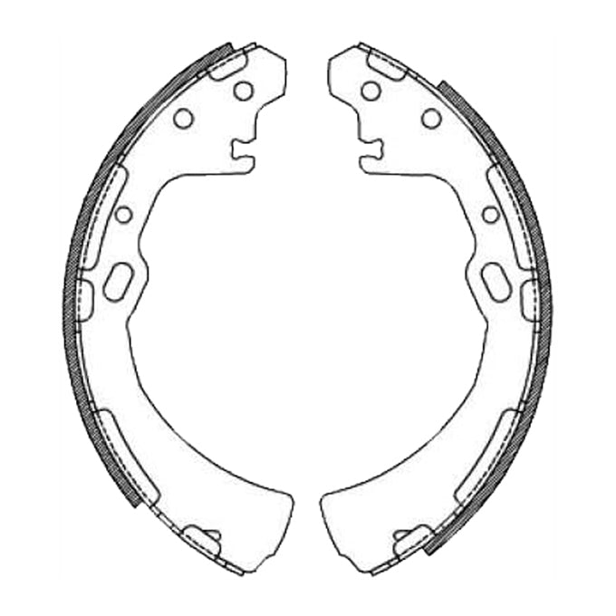 Protex Brake Shoes N1657