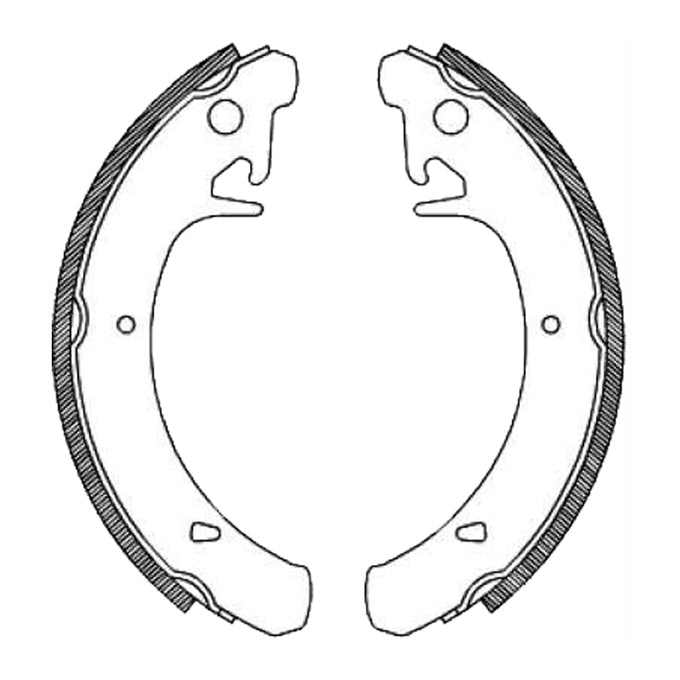 Protex Brake Shoes N1661