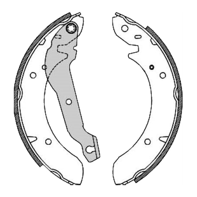 Protex Brake Shoes N1675