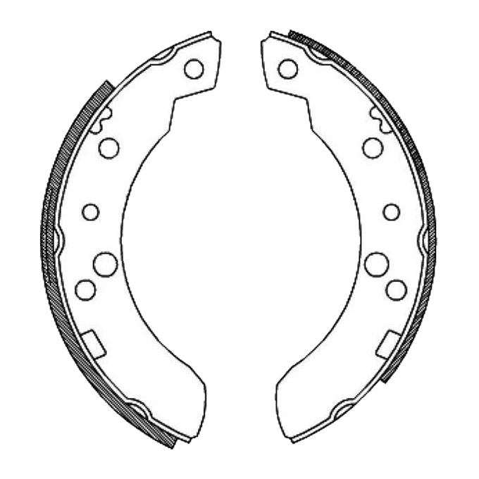 Protex Brake Shoes N3106