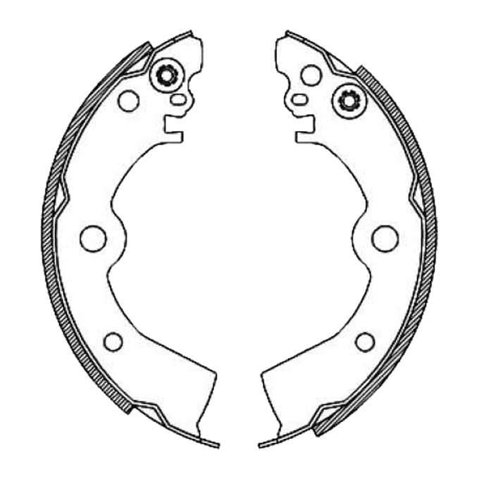 Protex Brake Shoes N3116