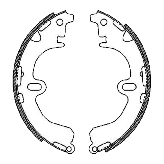 Protex Brake Shoes N3123