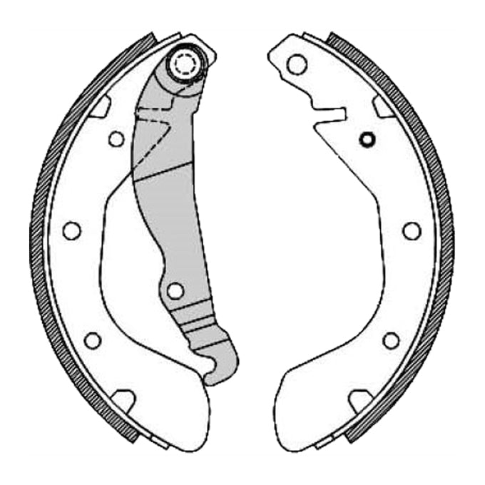 Protex Brake Shoes N3124