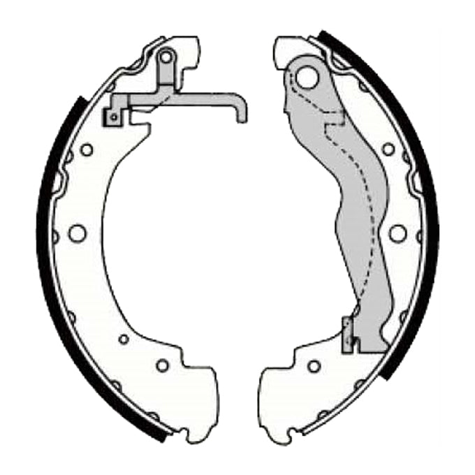Protex Brake Shoes N3130