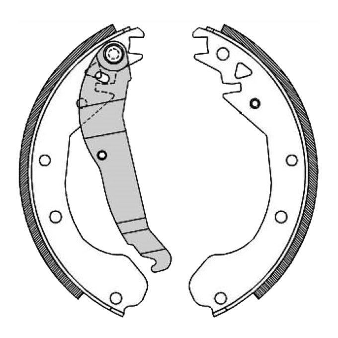Protex Brake Shoes N3145