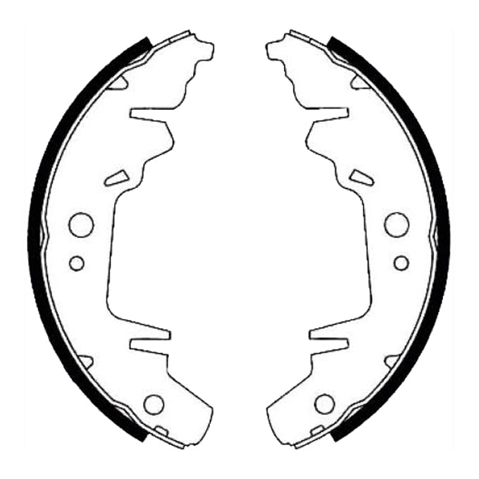 Protex Brake Shoes N3166