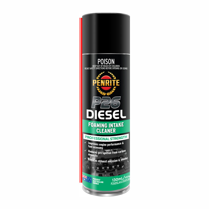 Penrite Diesel Foaming Intake Cleaner 130mL - P26DSLAIC000130