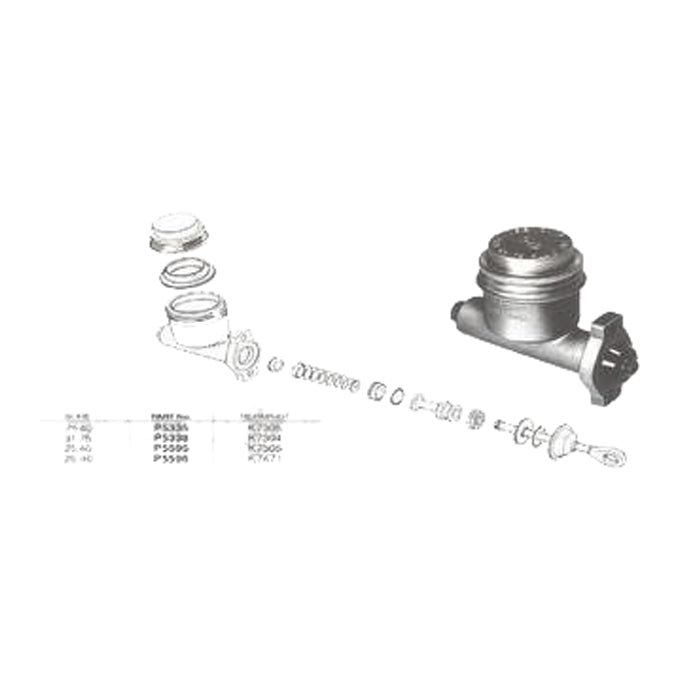 Protex Brake Master Cylinder P5335