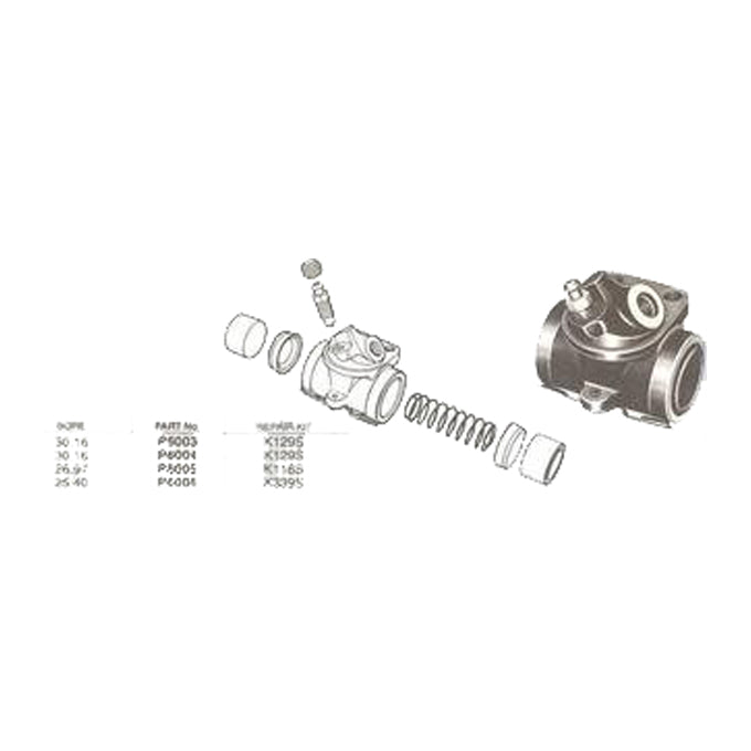 Protex Wheel Cylinder P6006