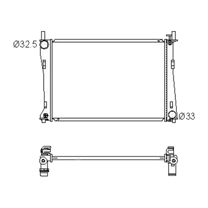 Protex Radiator RADF290P
