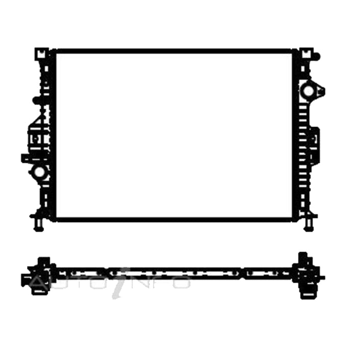 Protex Radiator RADF390P