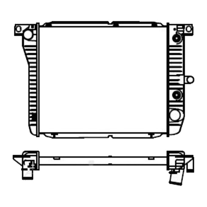 Protex Radiator RADF524P