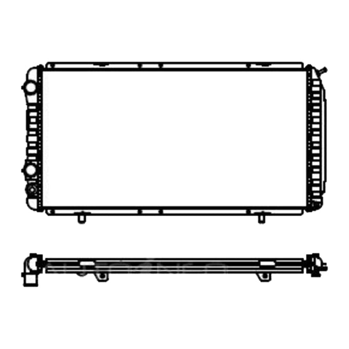 Protex Radiator RADFT462P