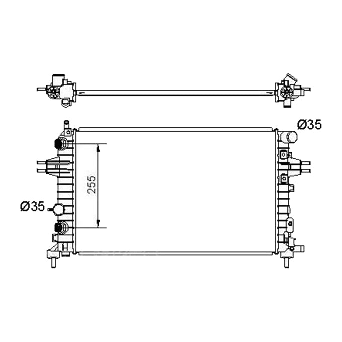 Protex Radiator RADH213P