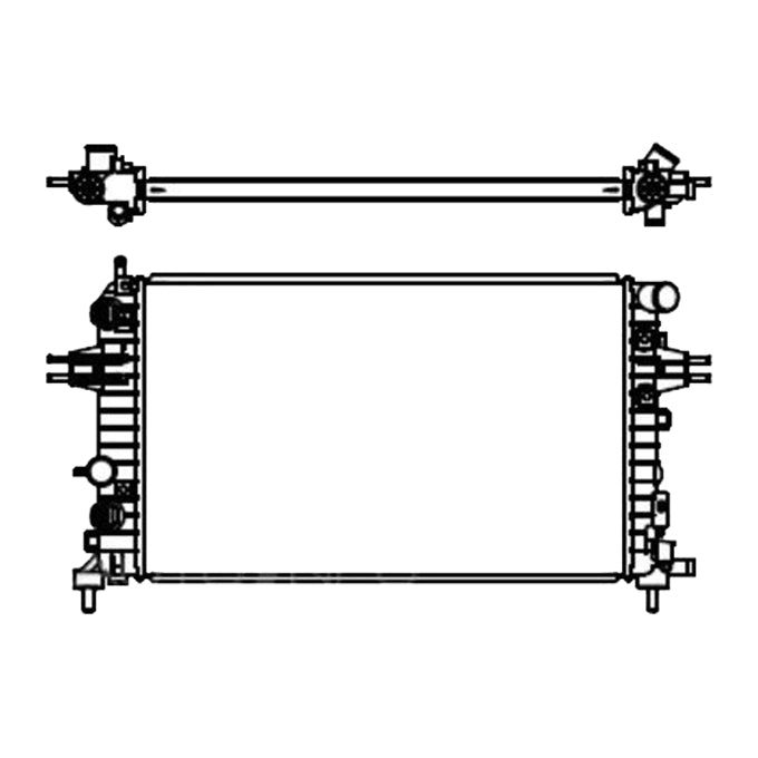 Protex Radiator RADH437P