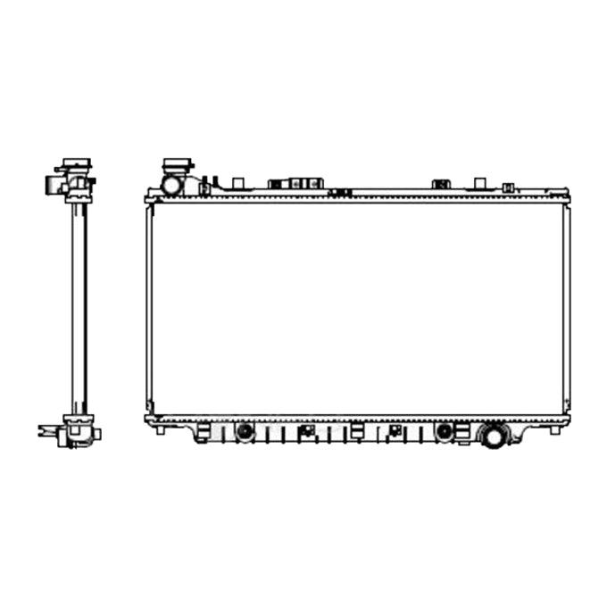 Protex Radiator RADH456P