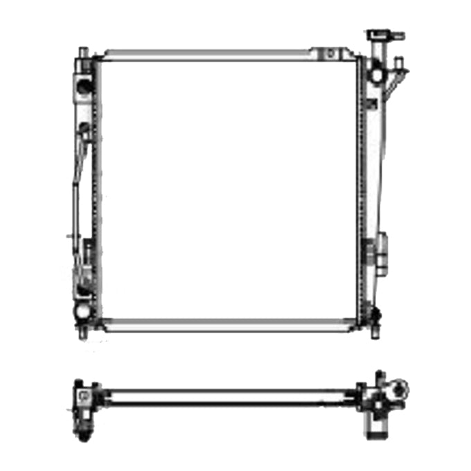 Protex Radiator RADHY357P