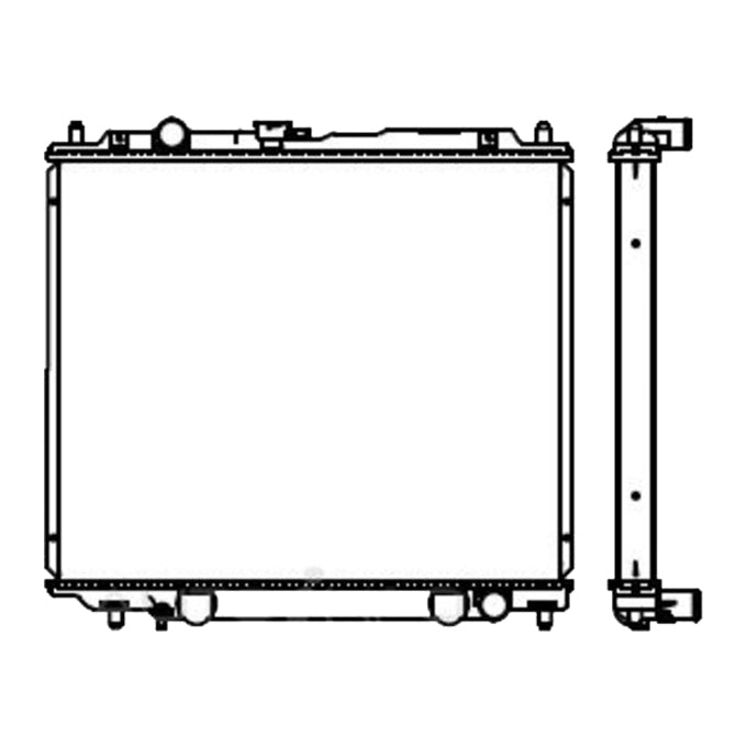 Protex Radiator RADMT452P